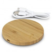 Vita Bamboo Wireless Charger – Round